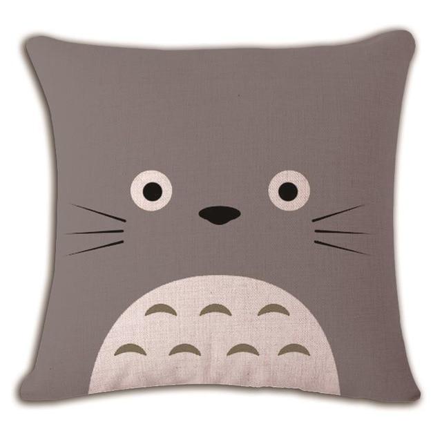 totoro pillow cover