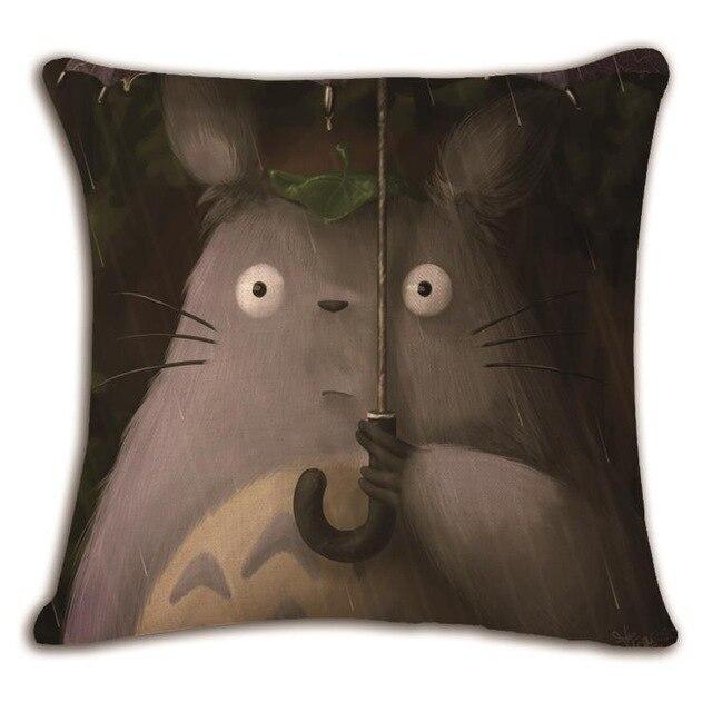 totoro pillow cover