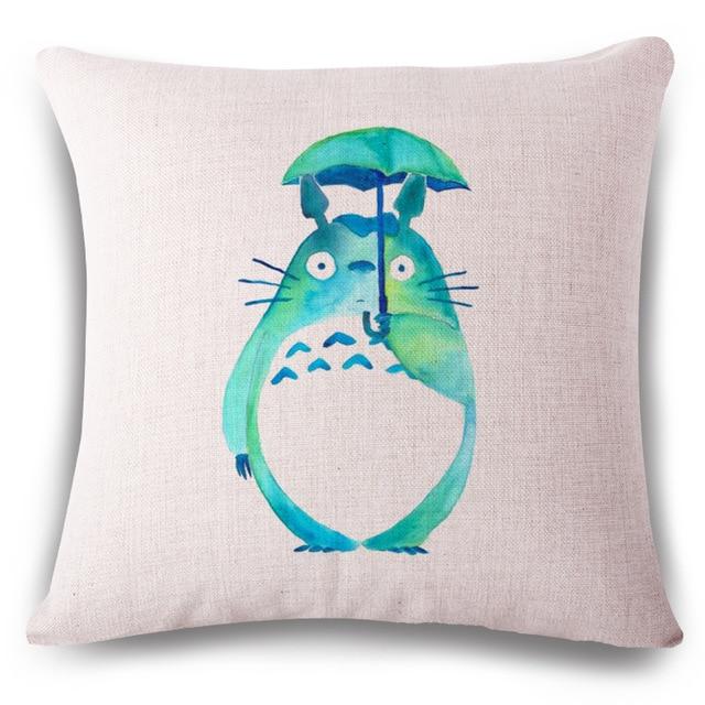 totoro pillow cover