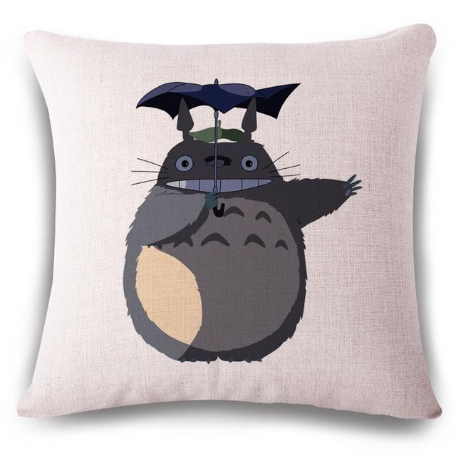 totoro pillow cover