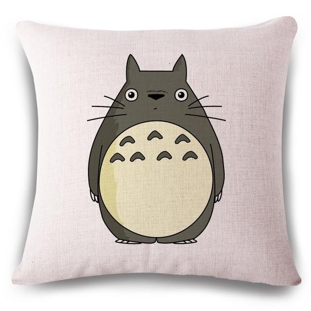 totoro pillow cover