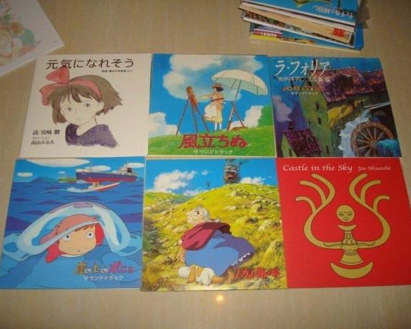 Studio Ghibli Hayao Miyazaki /& Joe Hisaishi Soundtrack CD BOX Anime Japan