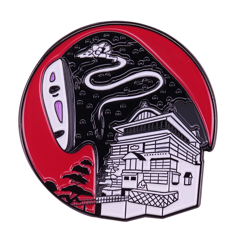 Princess Mononoke Kodama Badge Pins