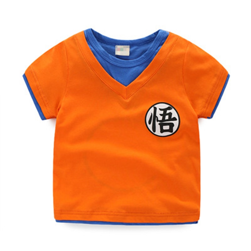 Dragon Ball Son Goku Casual T-shirt For Kids - Ghibli Store