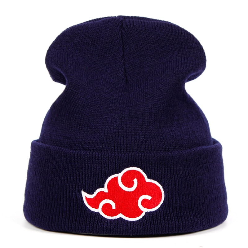 Naruto Akatsuki Logo Beanie 2 Colors - Ghibli Store