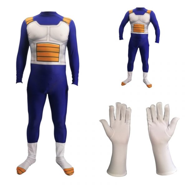 Dragon Ball Super Saiyan Vegeta Halloween Cosplay Costume Ghibli Store