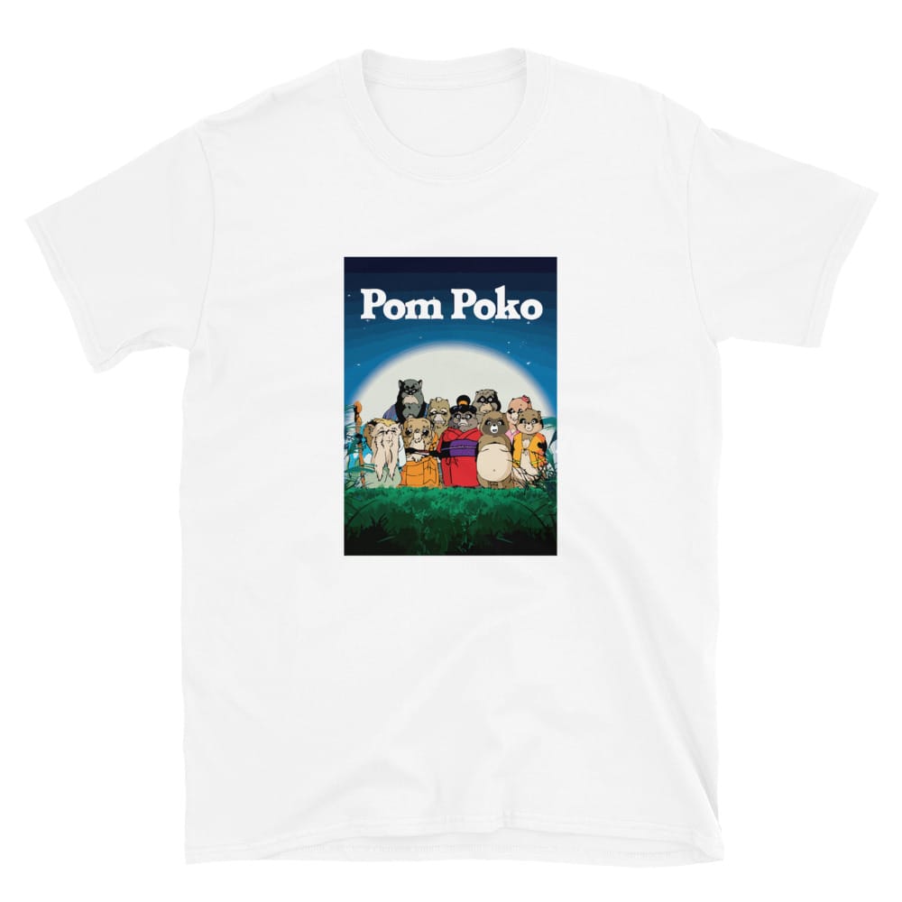 Pom Poko Poster T Shirt Unisex - Ghibli Store