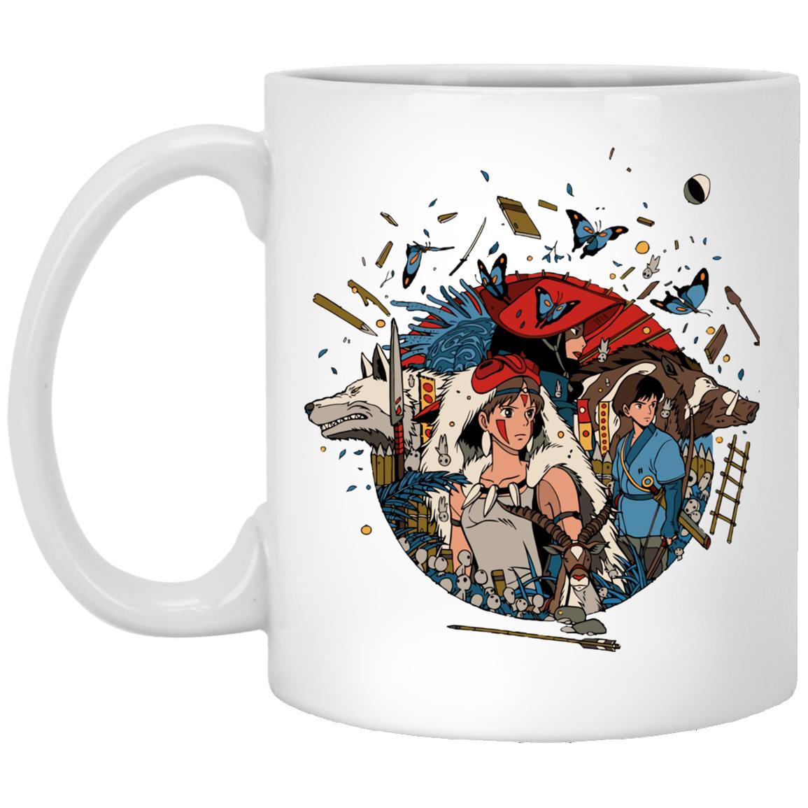 Princess Mononoke Kokyo Mug - Ghibli Store