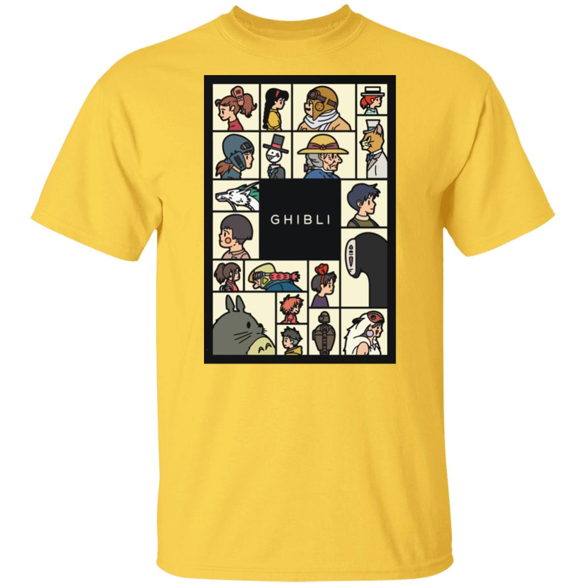 Compilation Characters of Studio Ghibli T shirt Unisex - Ghibli Store
