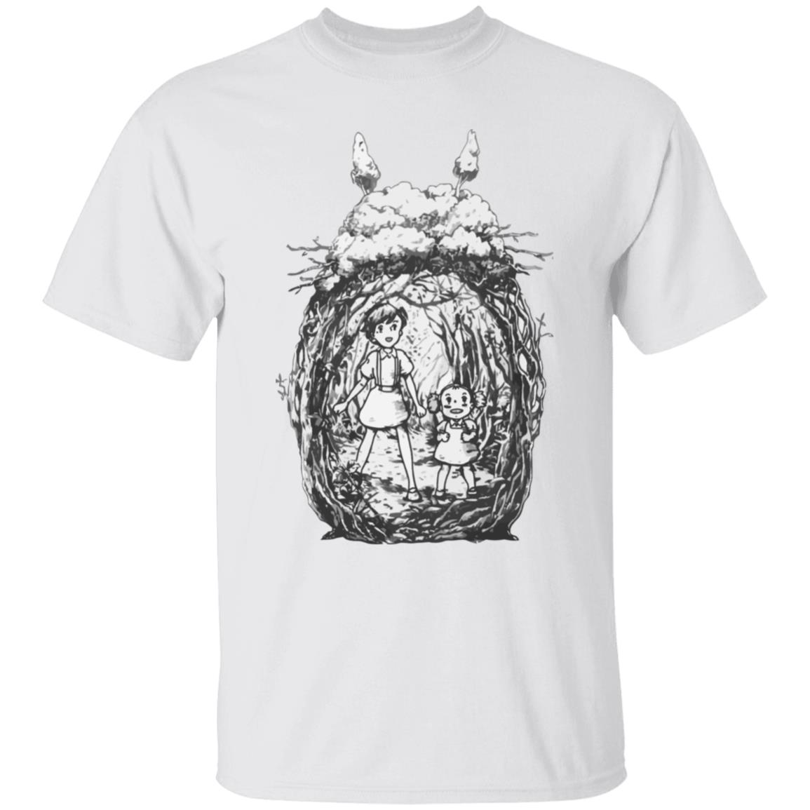 My Neighbor Totoro - Mei and Sastuki in the Forest T Shirt - Ghibli Store