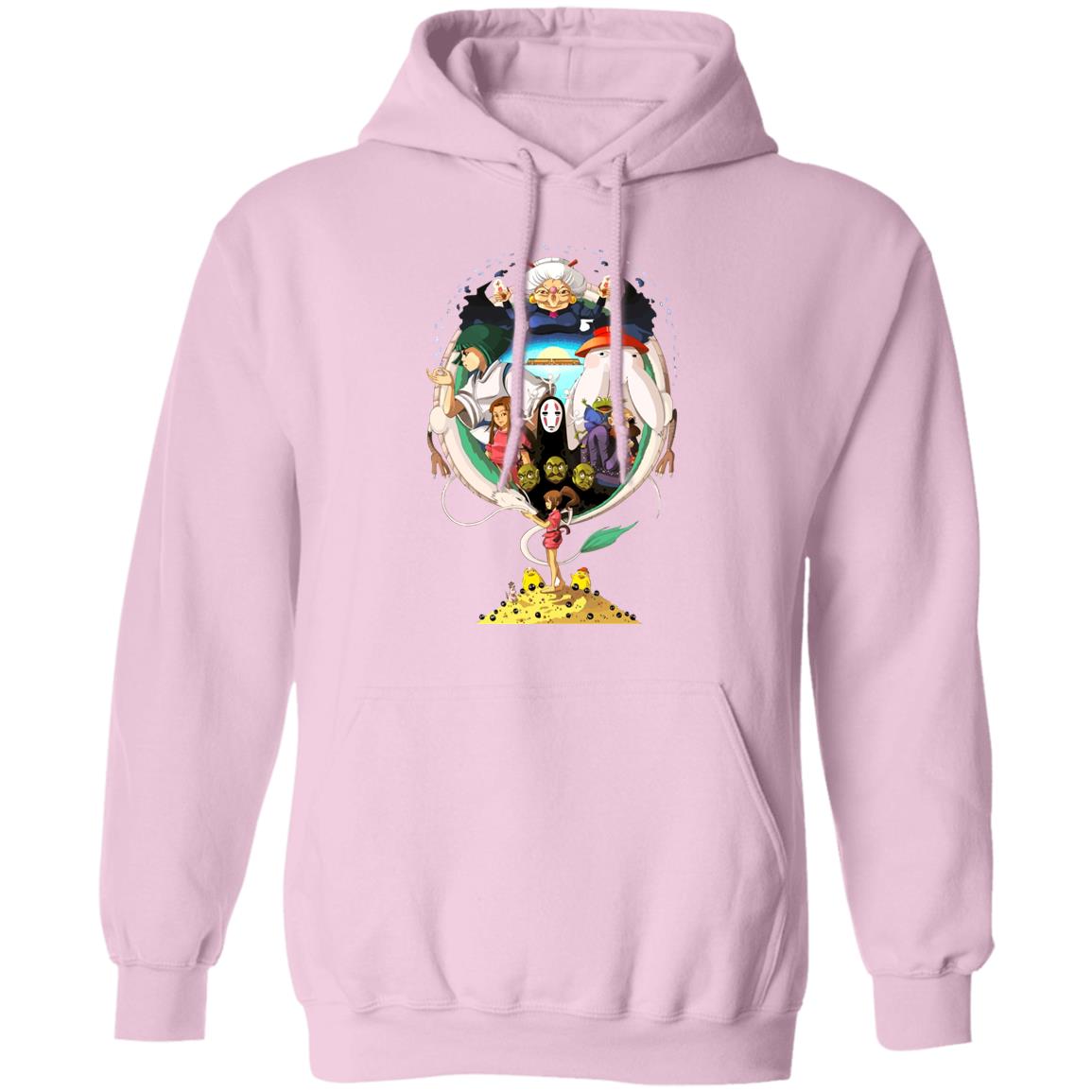 Spirited Away Characters Compilation Hoodie Unisex - Ghibli Store