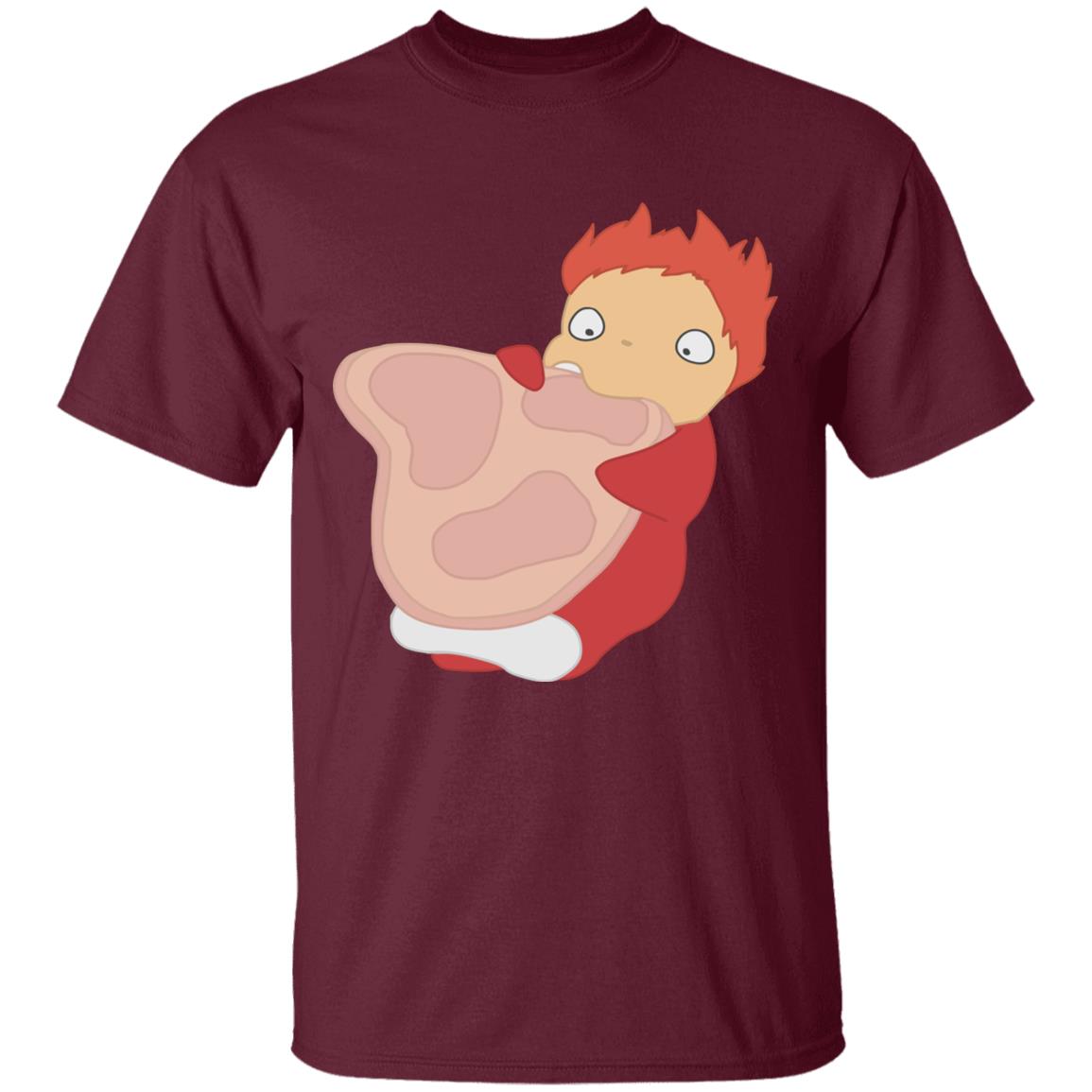 The Hungry Ponyo T Shirt - Ghibli Store