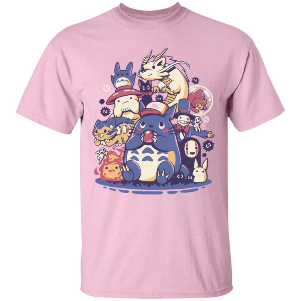 Totoro and Friends T Shirt - Ghibli Store