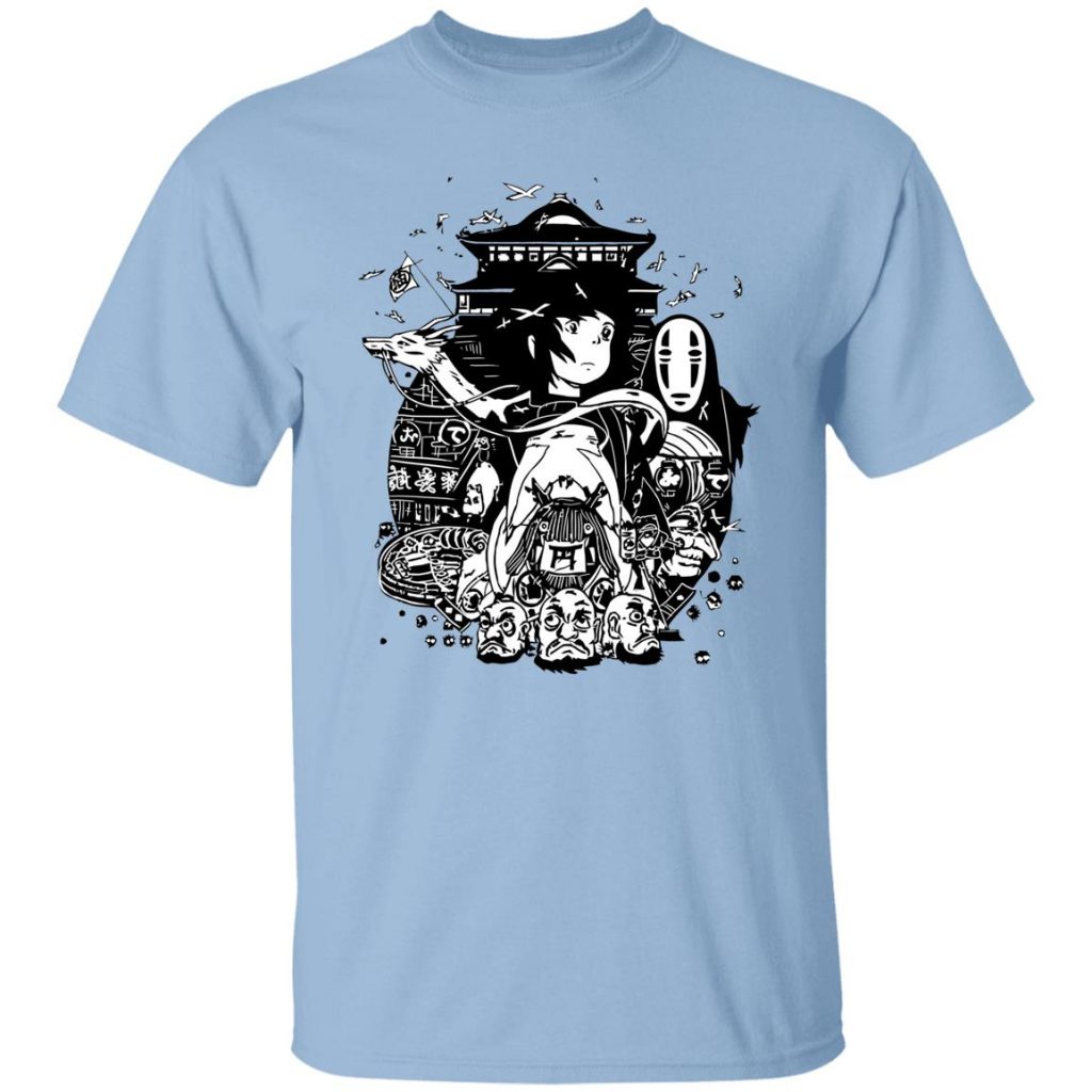 Spirited Away Art Collection T Shirt Unisex - Ghibli Store