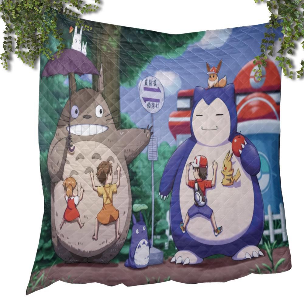 Coperta in Pile - Studio Ghibli - Il Mio Vicino Totoro - Rosa Canina e  Nocciole 200 x 140 cm - MyComics