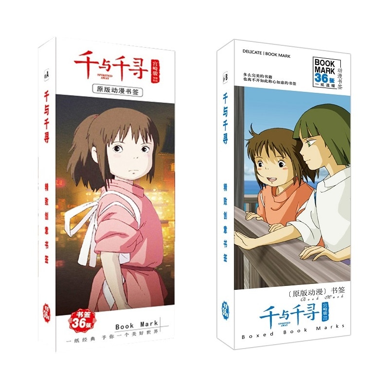 Spirited Away Bookmark 36Pcs/Set