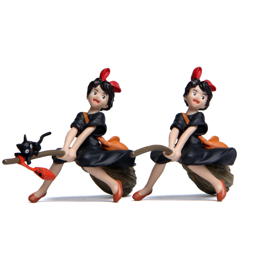 タカラベルモント　Kikiさん Kiki Sit On The Broom Flying With Radio Action Figure - Ghibli Store