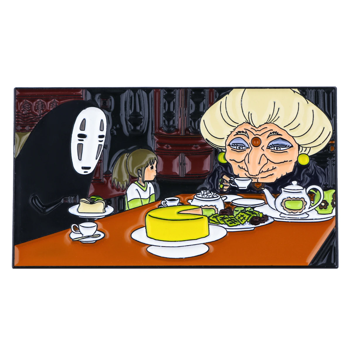 Spirited Away - Tea Time Badge Pin - Ghibli Store