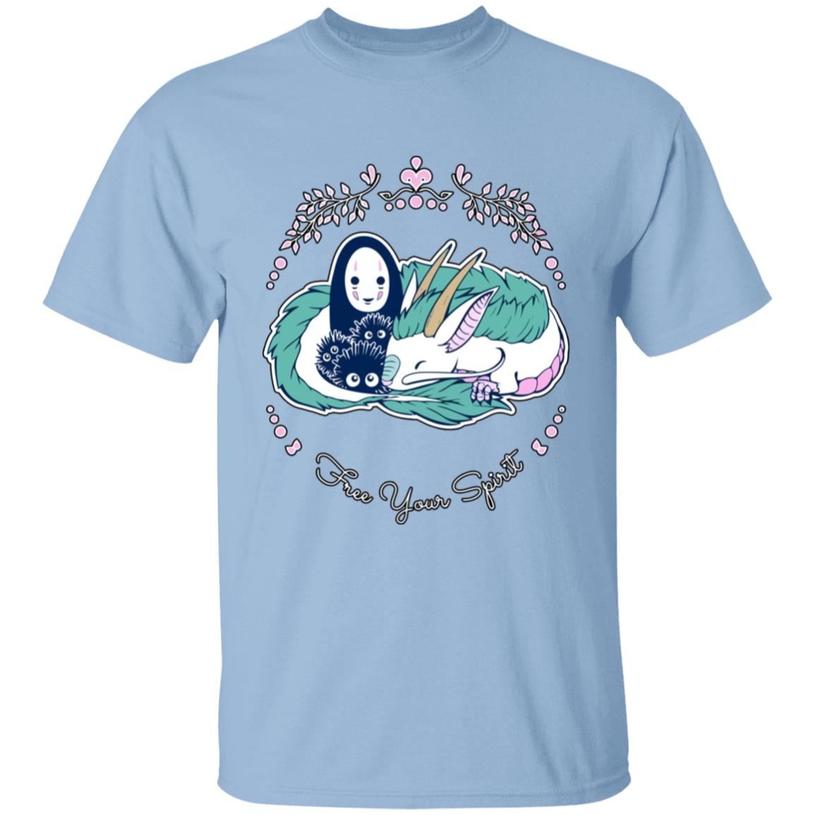Haku and The Dragon T Shirt - Ghibli Store